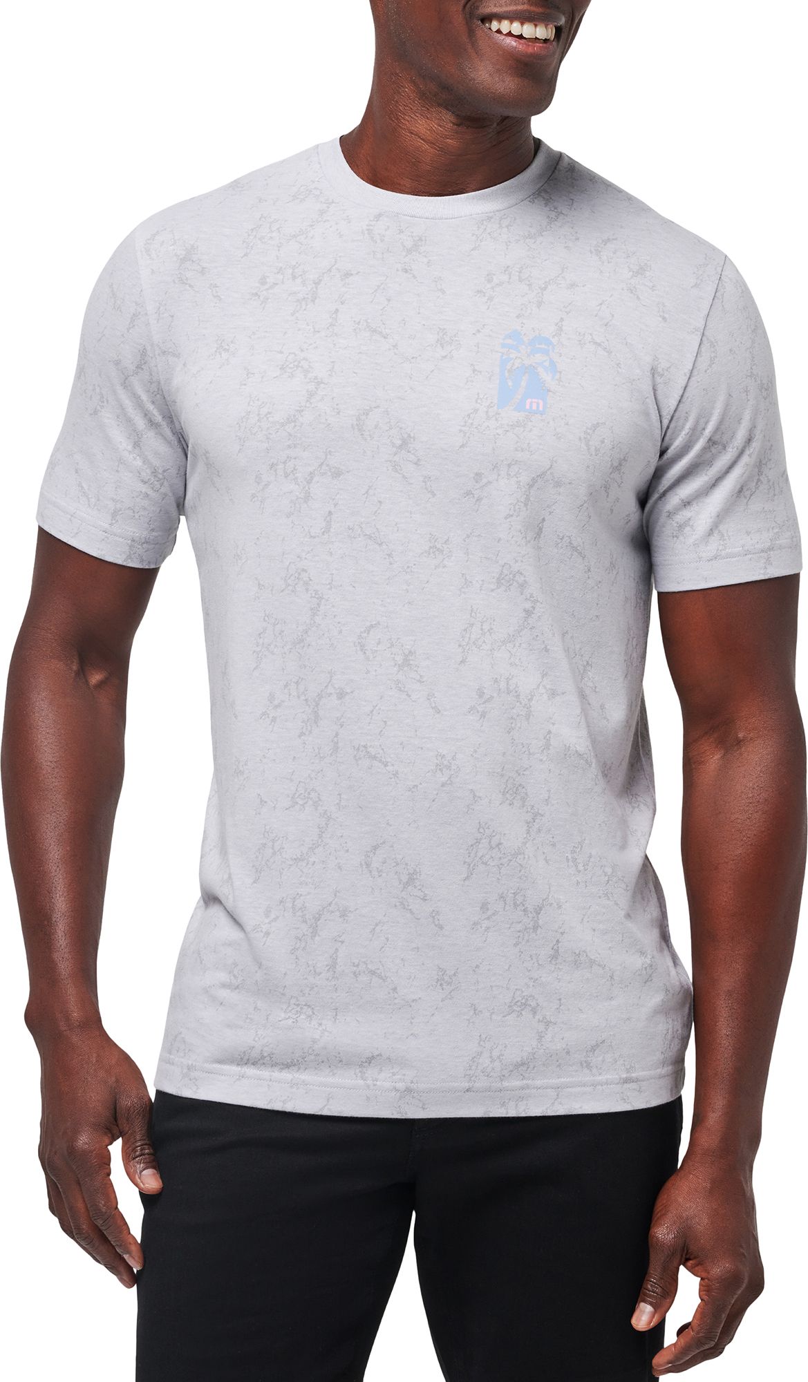 TravisMathew Men's Loulu Palm Short Sleeve Golf T-shirt