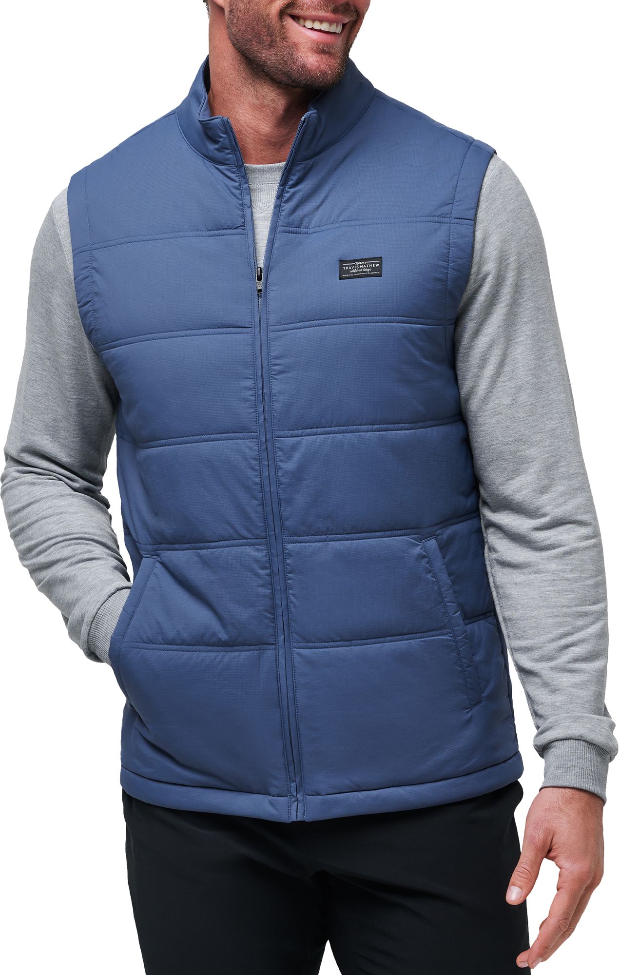 TravisMathew Men's Palisades Golf Puffer Vest