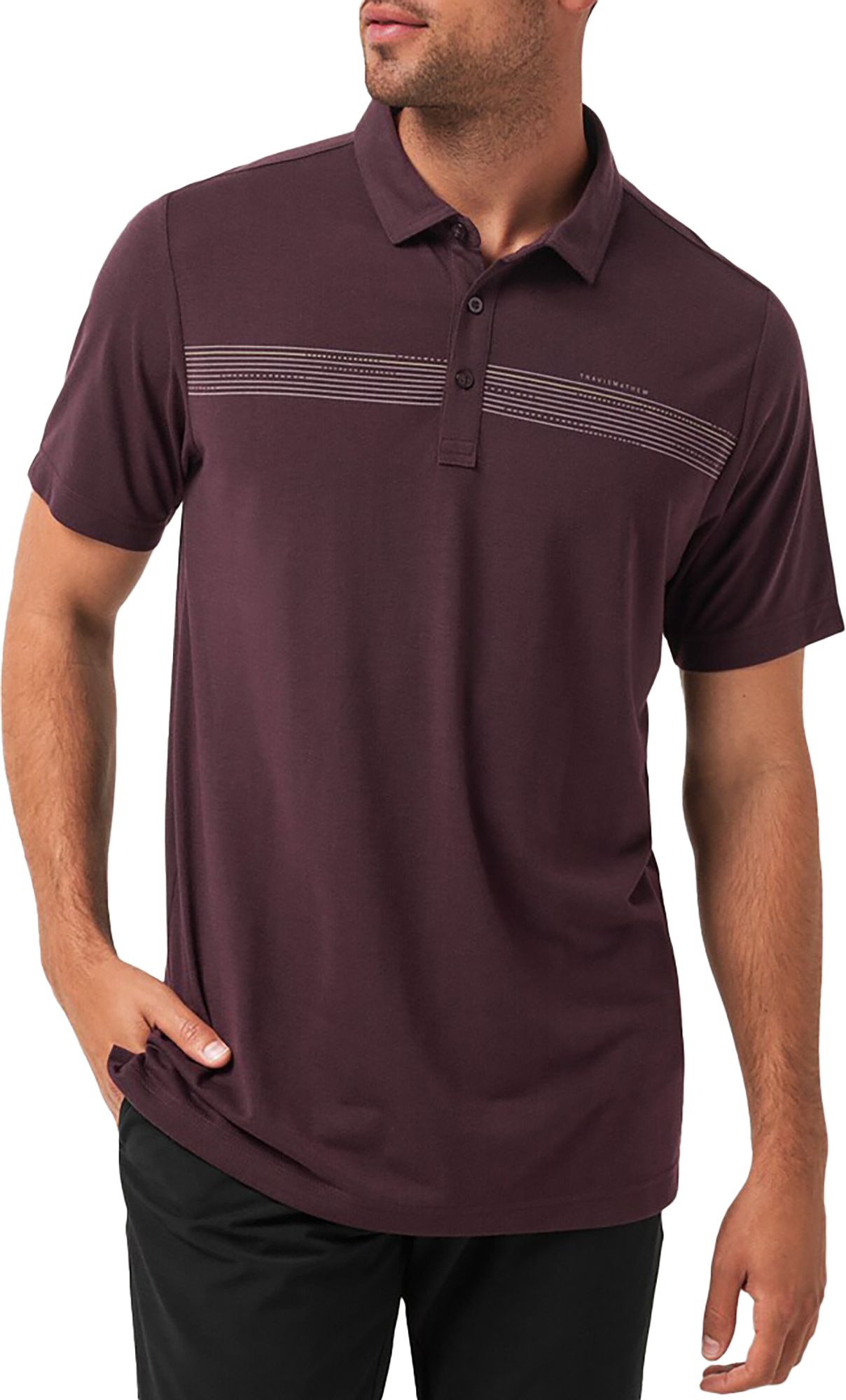 TravisMathew Men's Coast Charter Golf Polo