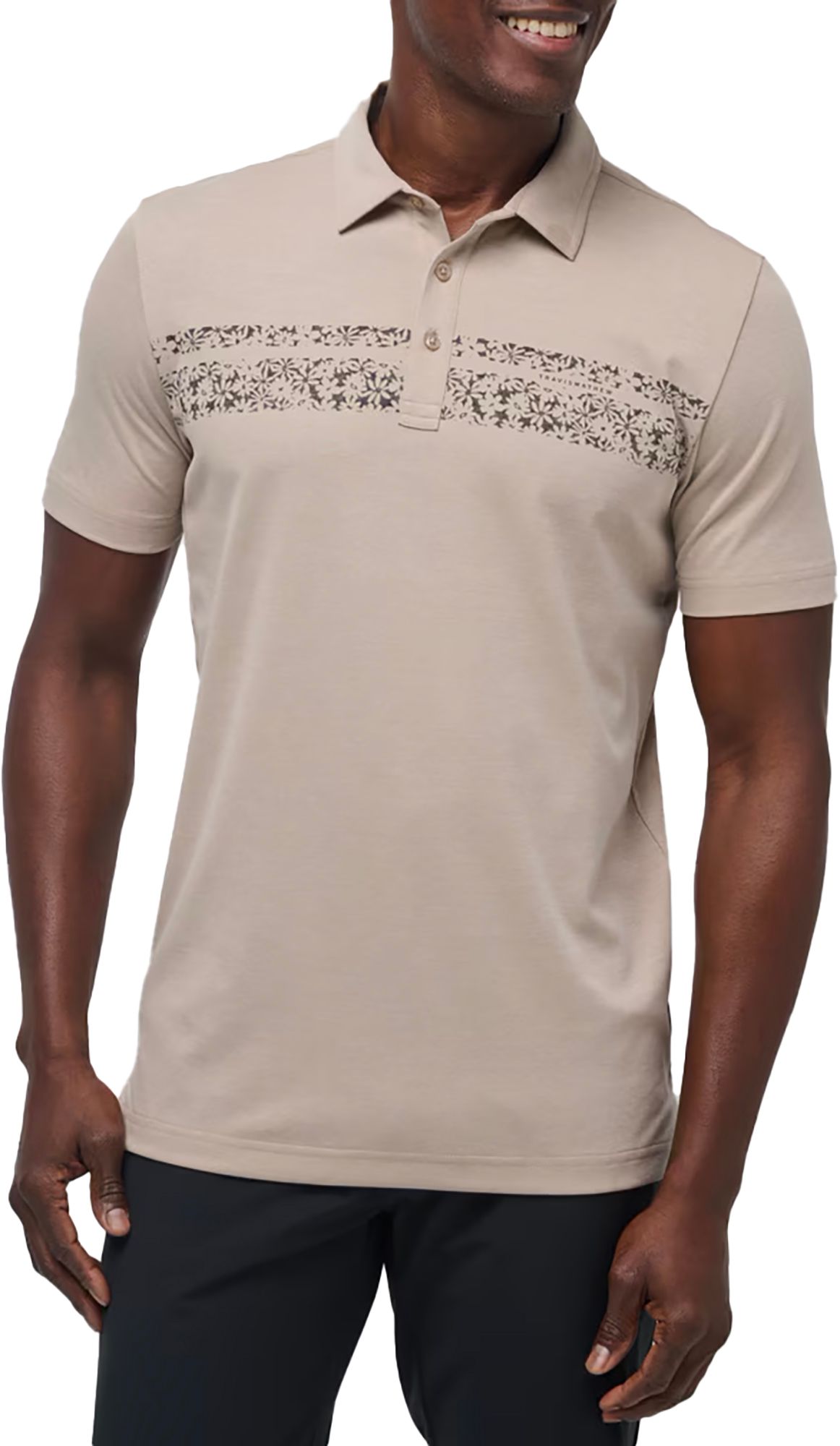 TravisMathew Men's Deserted Cove Golf Polo