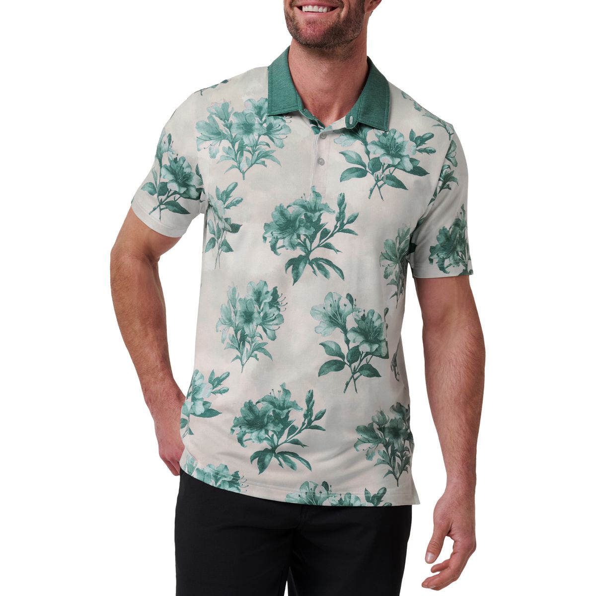 Columbia｜ (Landroamer SS Henley II (2074361-011)) Columbia Men's Landroamer II Short Sleeve Henley, Canoe