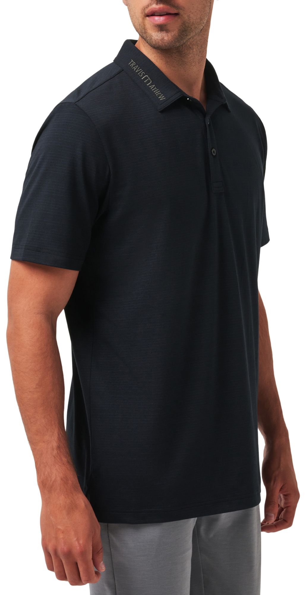 TravisMathew Men's The Heater Tour Golf Polo
