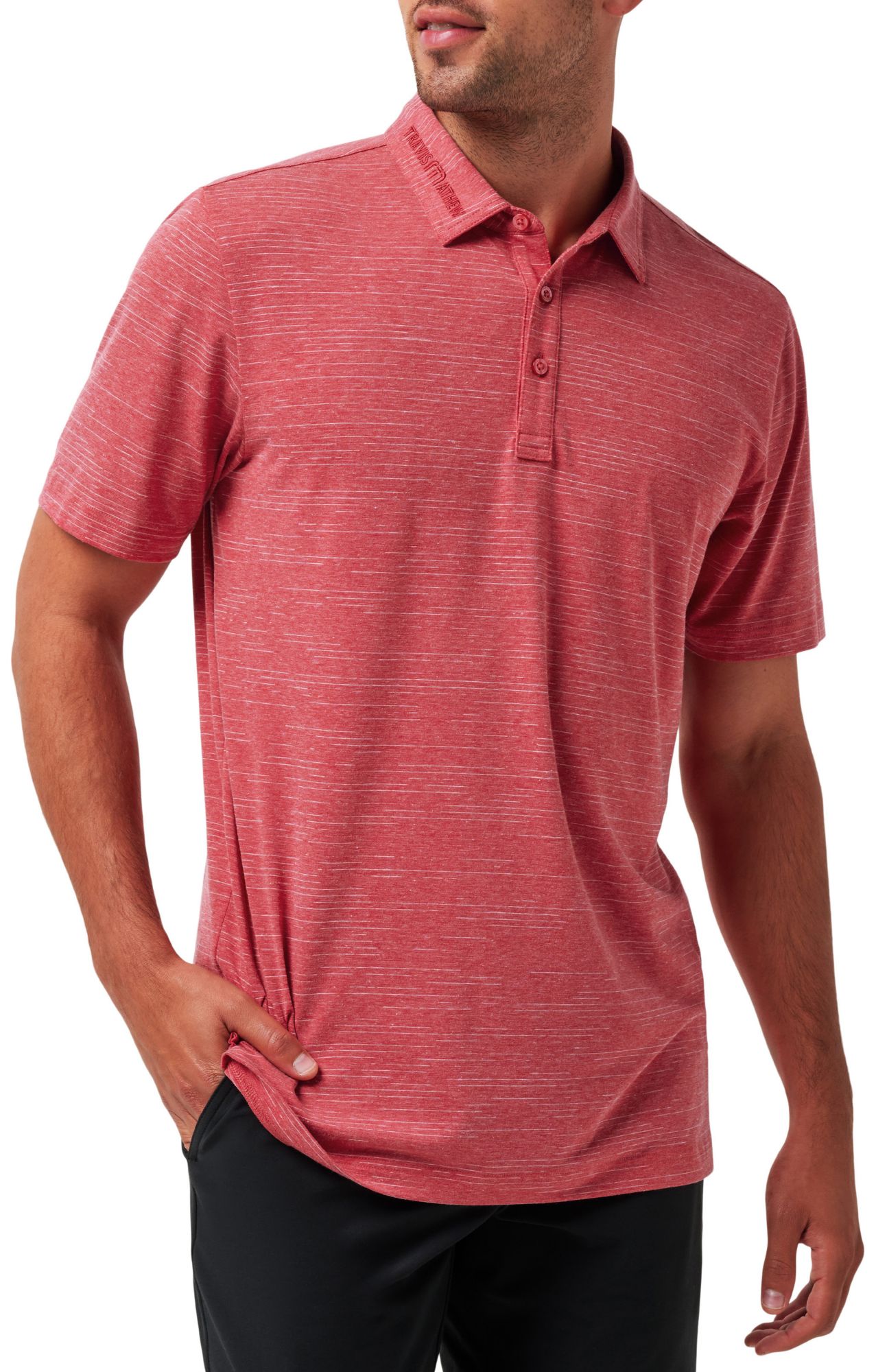 TravisMathew Men's The Heater Tour Golf Polo
