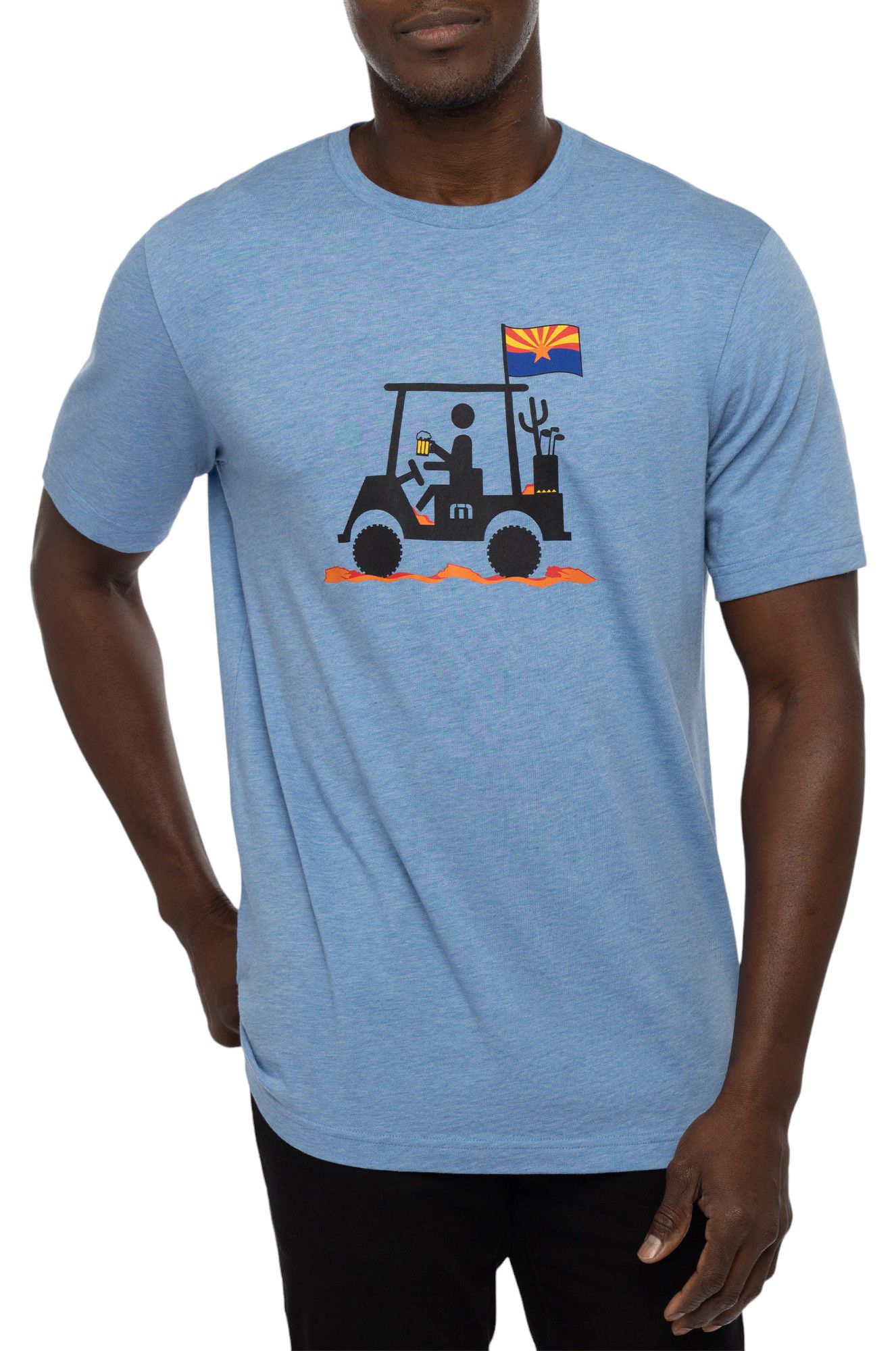 TravisMathew Men's Man of the Desert 2.0 AZ State Golf Graphic T-Shirt