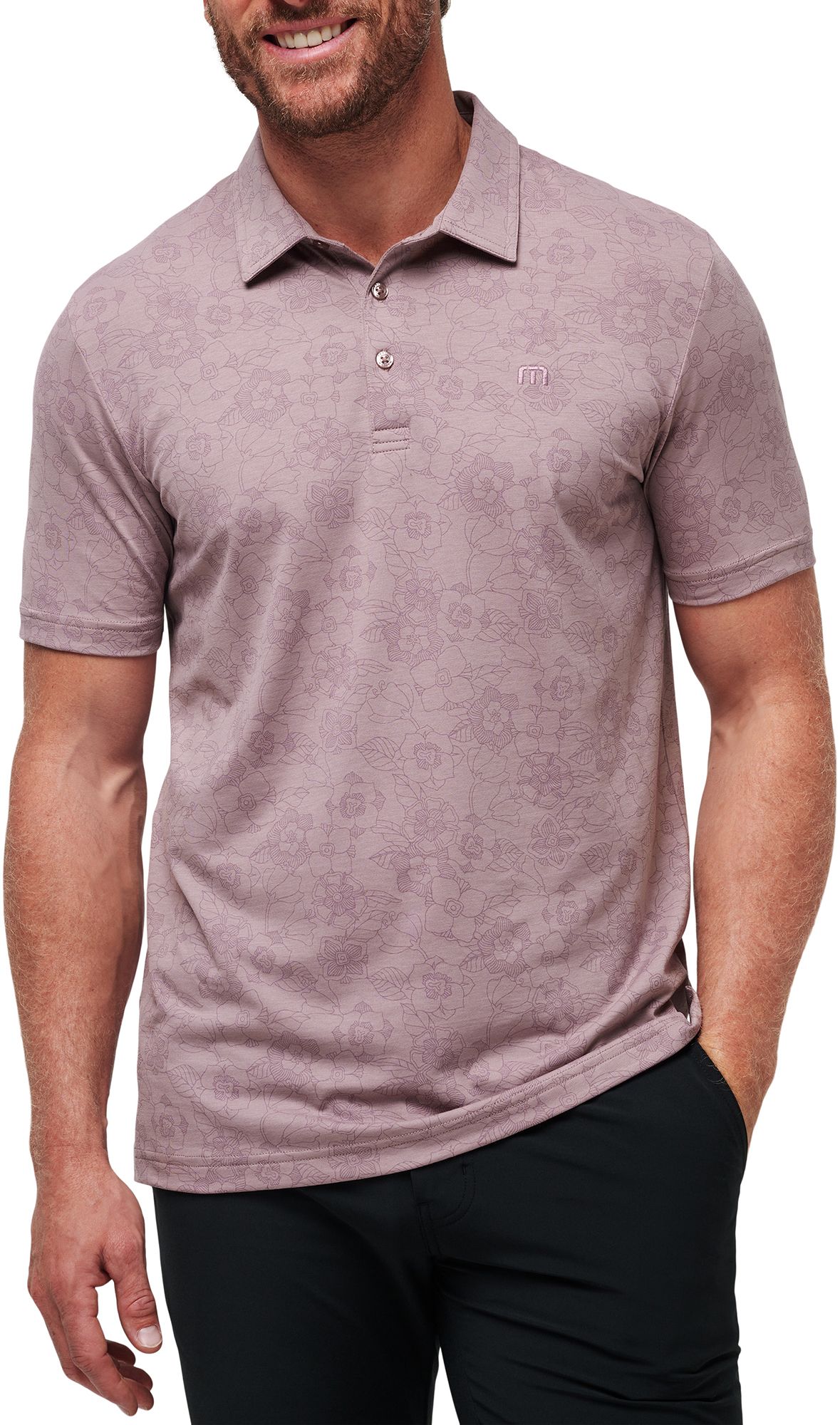 TravisMathew Men's New Destination Golf Polo