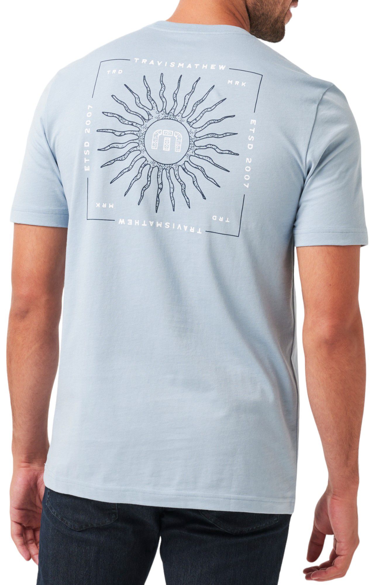 TravisMathew Men's Trick of Light Golf T-Shirt