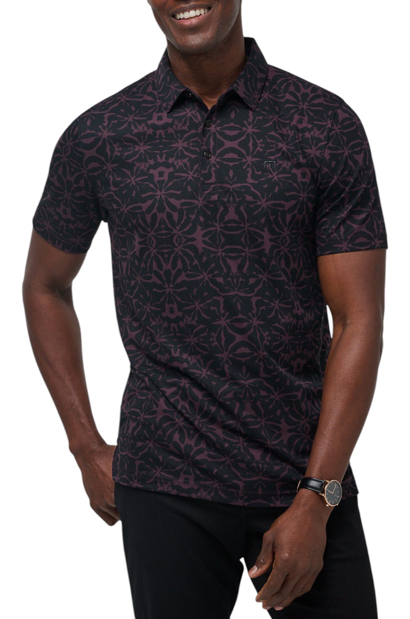 TravisMathew Men's Vine City Golf Polo | Dick's Sporting Goods