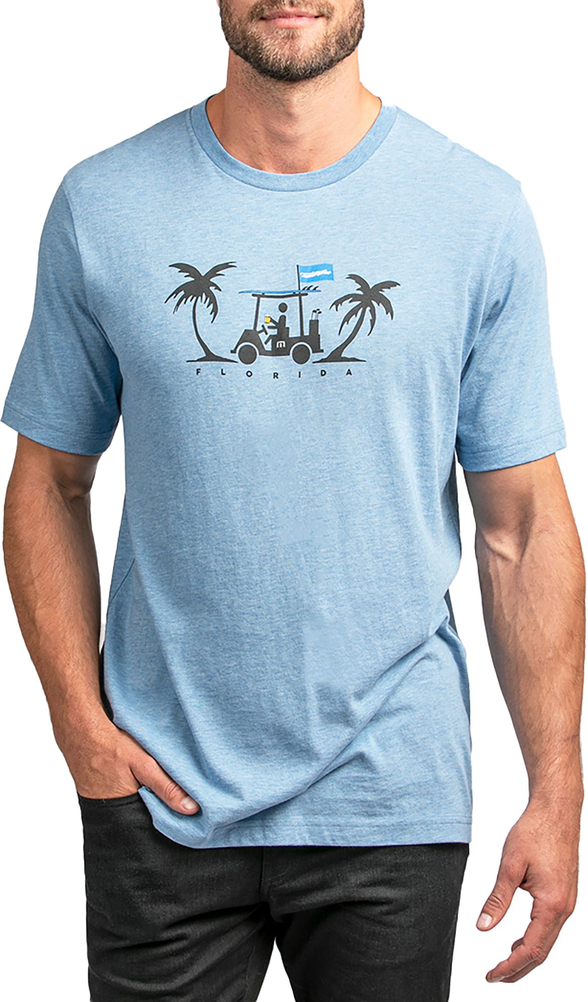 TravisMathew Men's Everglades 2.0 FL State Graphic Golf T-Shirt