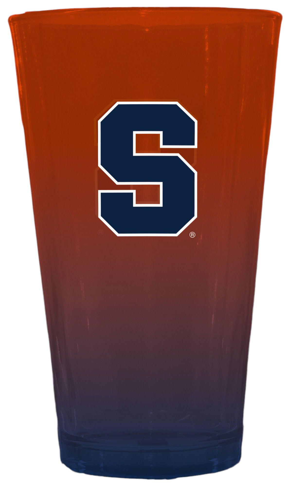 The Memory Company Syracuse Orange 16 oz. Ombre Pint Glass