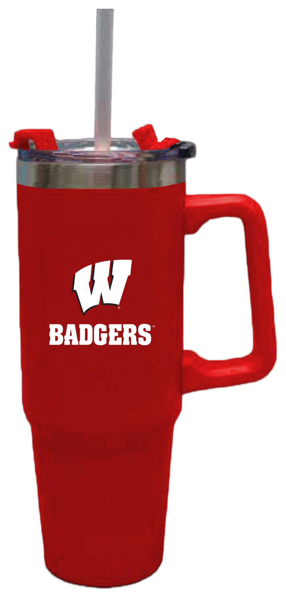 The Memory Company Wisconsin Badgers 34 oz Handled Tumbler