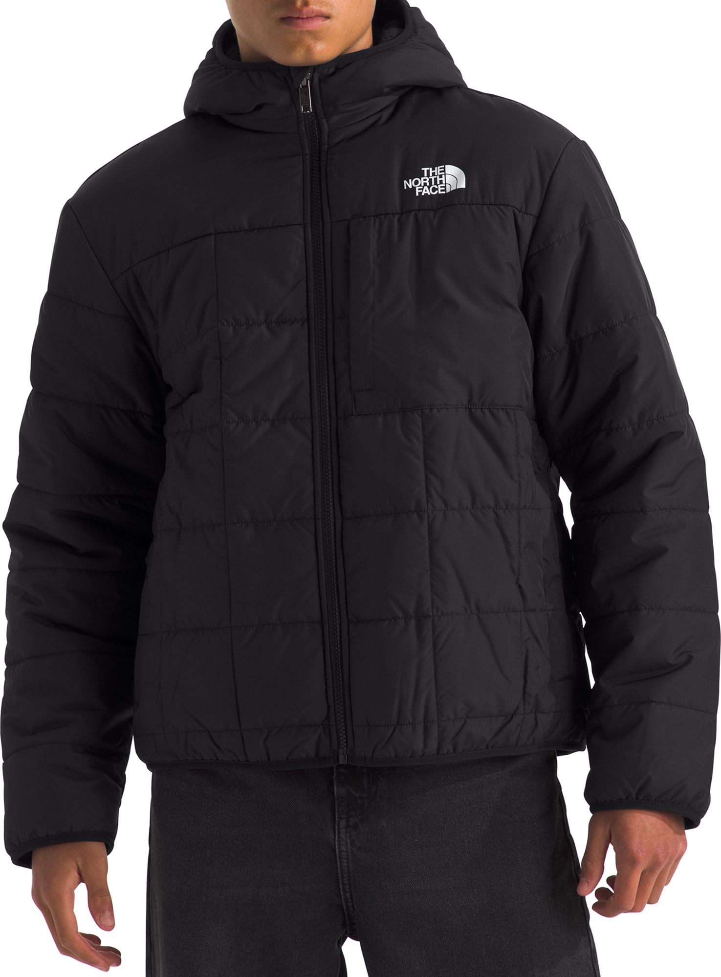 The North Face Boys' Reversible Shasta Hooded Full-Zip Jacket