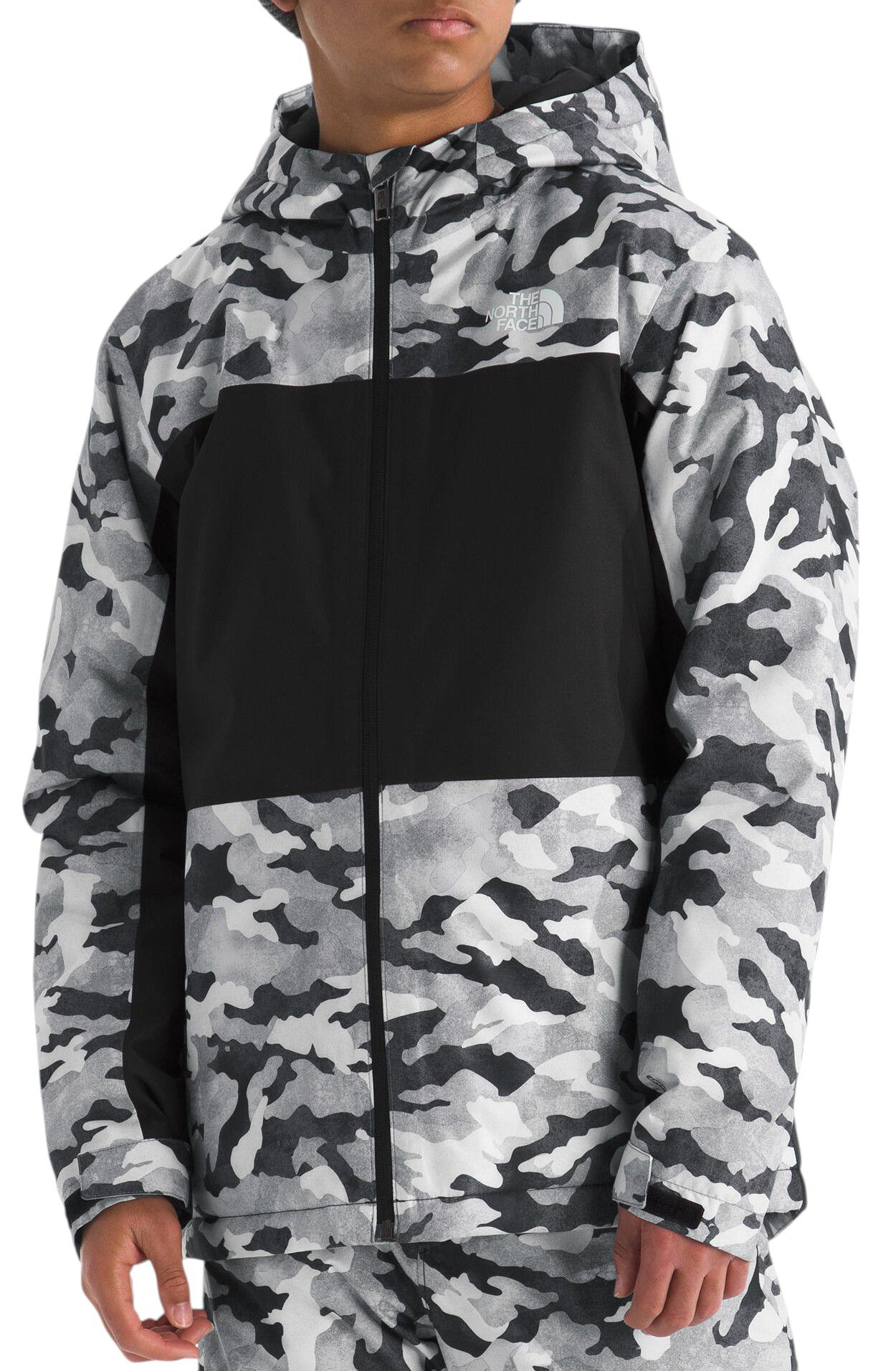 Smoked Pearl TNF Camo Small Print