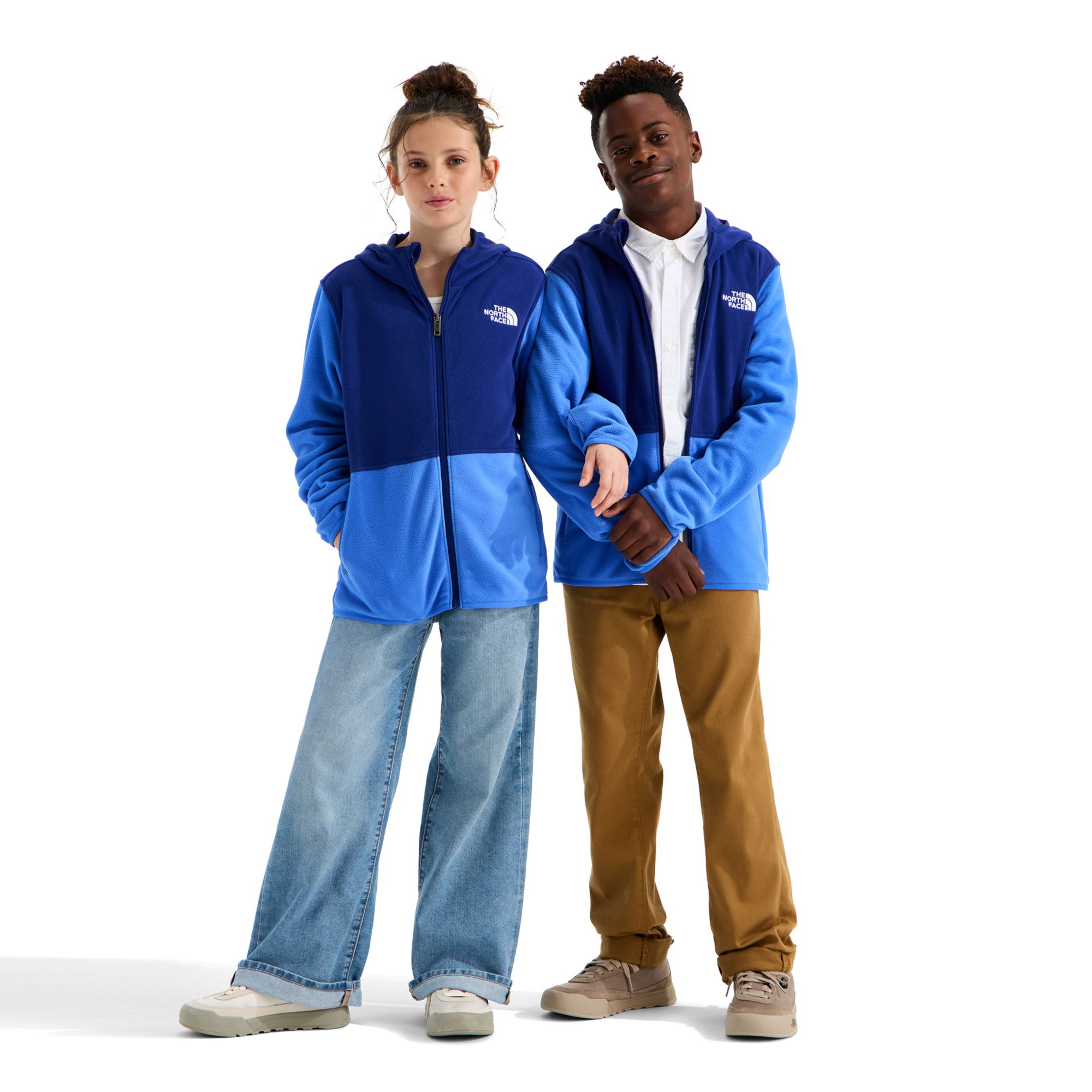 The North Face Kids' Glacier Full-Zip Fleece Hoodie