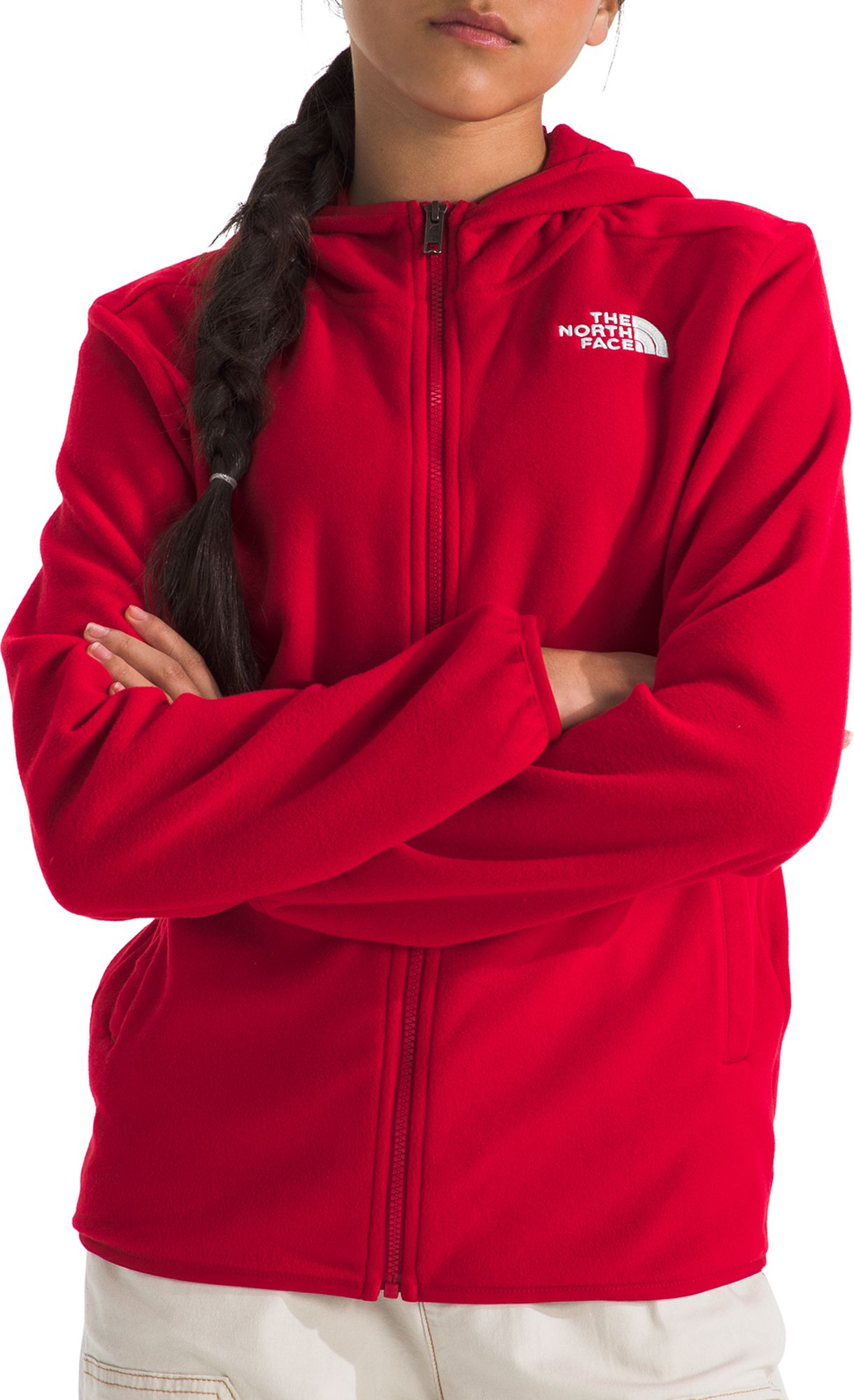 The North Face Kids' Glacier Full-Zip Fleece Hoodie