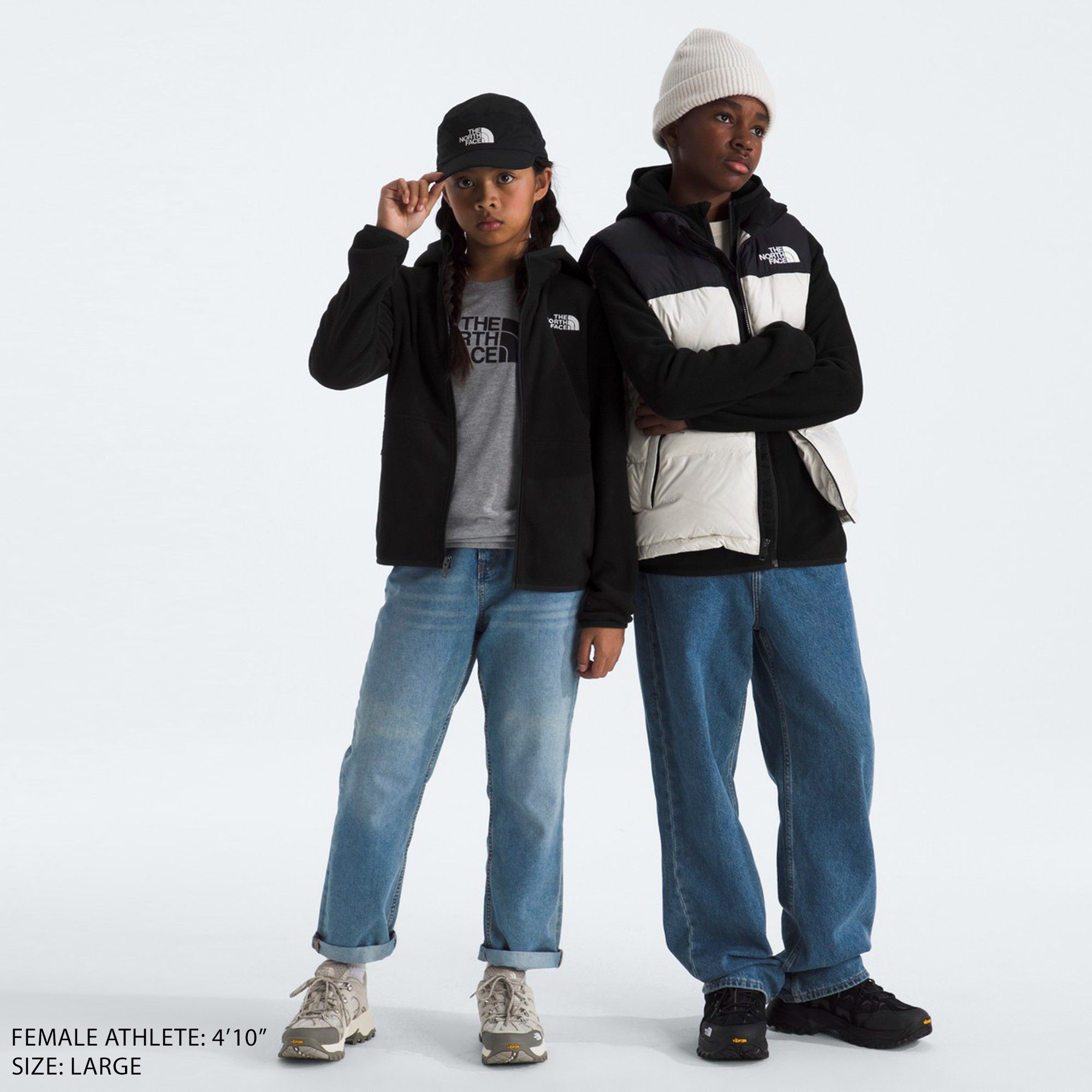 The North Face Kids' Glacier Full-Zip Fleece Hoodie