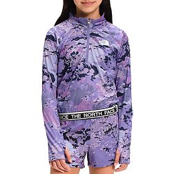 The North Face Girls' Reactor 1/4 Zip Long Sleeve Top