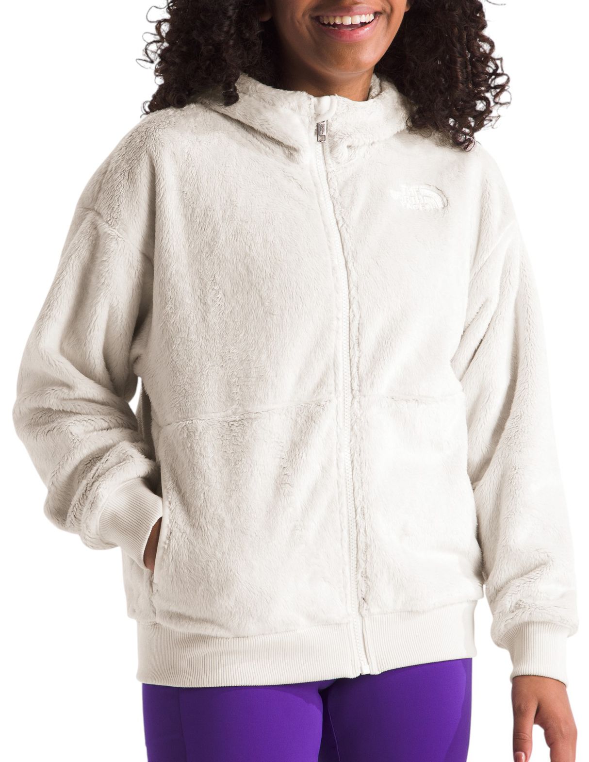 THE NORTH FACE Girls' Osito Full-Zip Fleece Hoodie