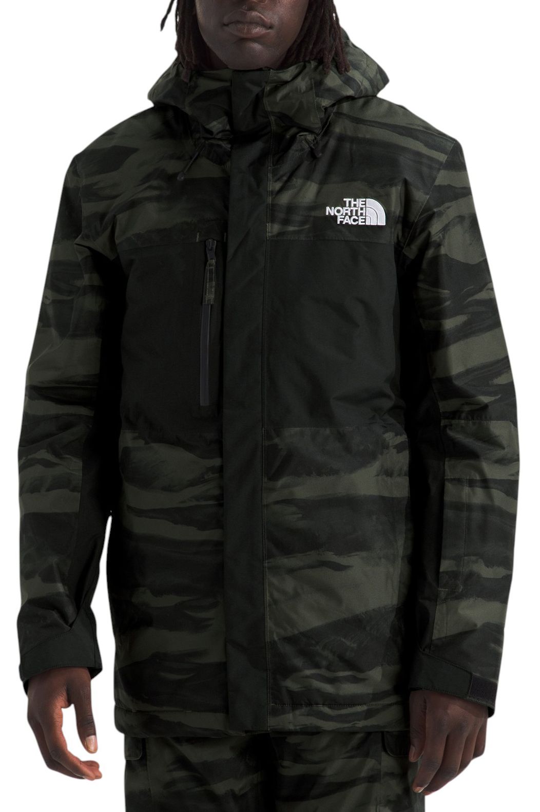 New Taupe Grn Prt/Tnf Blk