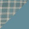Algae Blue Nano Plaid