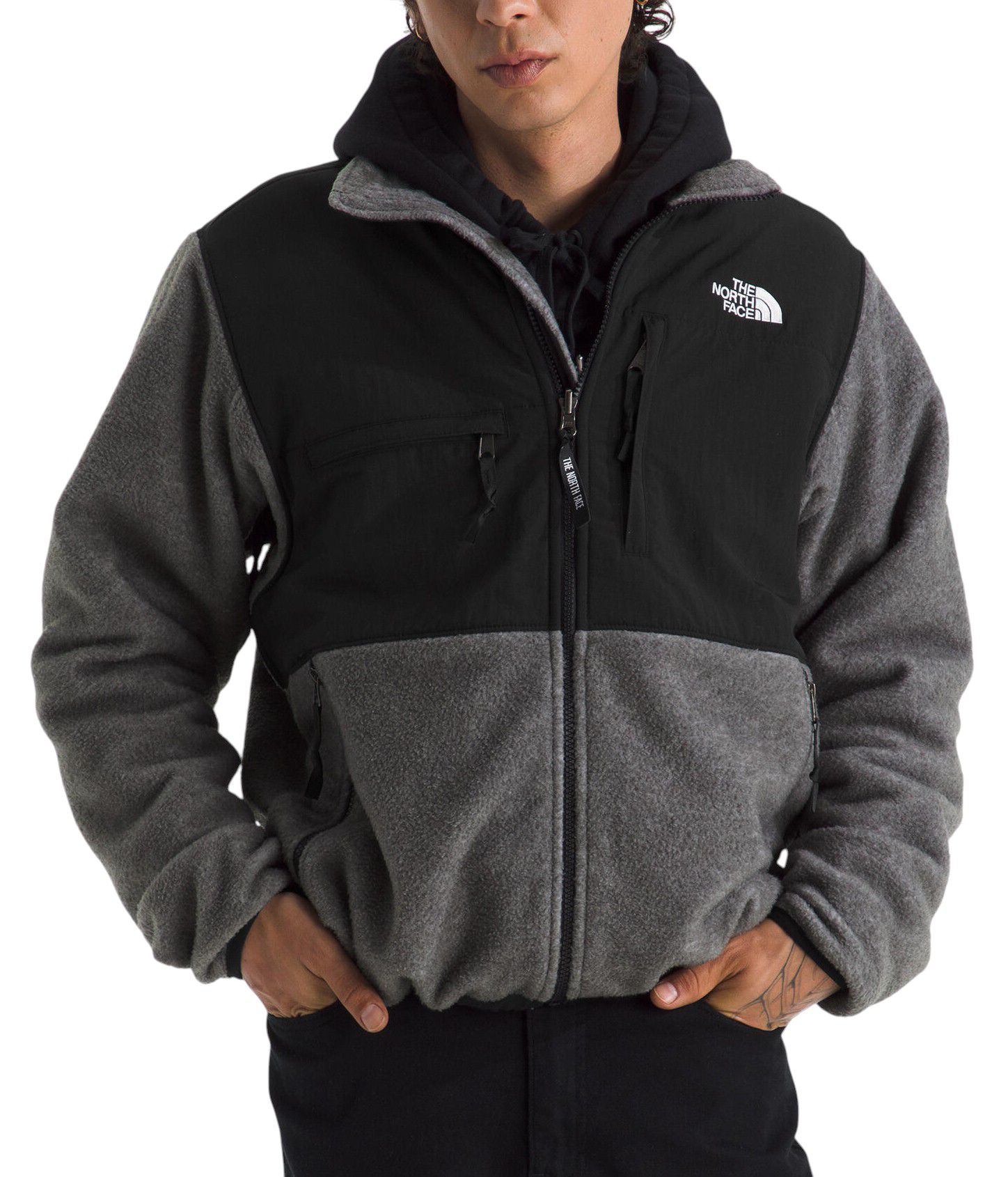 Tnf Mid Grey Hthr/Tnf Blk