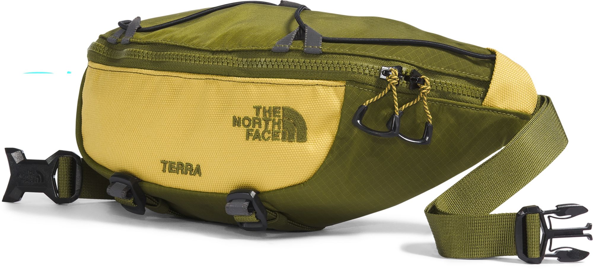 Photos - Outdoor Furniture The North Face Terra Lumbar Pack 3L, Men's, Forest Olive | Father's Day Gi 