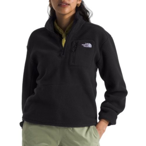 売れ筋商品|||ノースフェイス パーカー・スウェットシャツ レディース アウター FLEESKI 1/4 ZIP - Fleece jumper - black Buy The North Face Black Womens Fleeski 1/4 Zip Fleece from