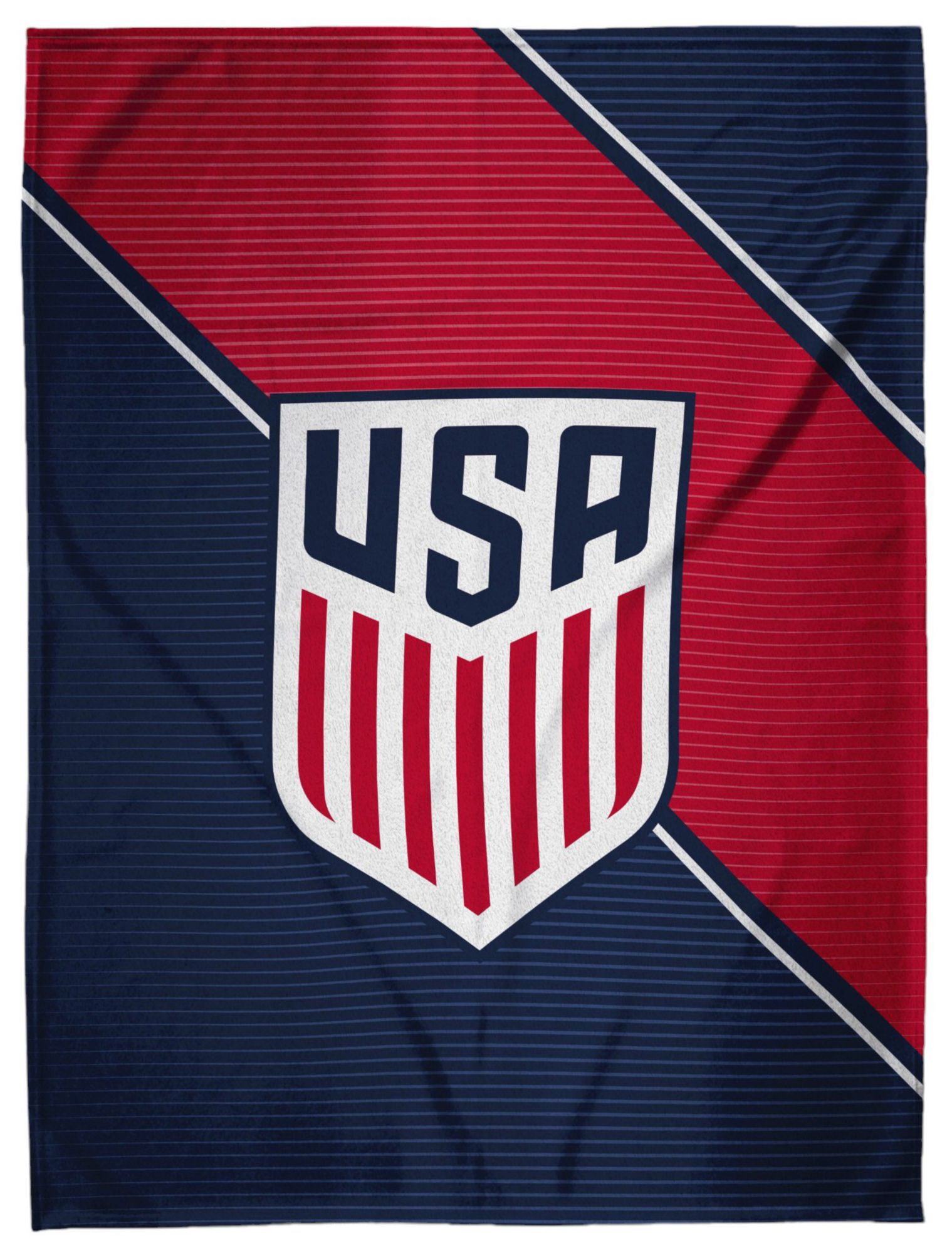 Uncanny Brands World Soccer USA Blanket