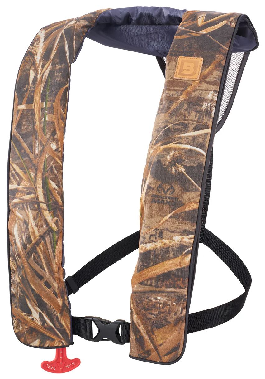 Bluestorm Cirrus 26 Automatic / Manual Max 5 Life Vest, Men's, Adult, Camo