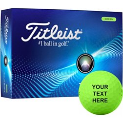 Titleist 2024 Tour Soft Green Same Number Personalized Golf Balls