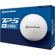 TaylorMade TP5x MySymbol Hot Dog 2024 Golf Balls | PGA TOUR