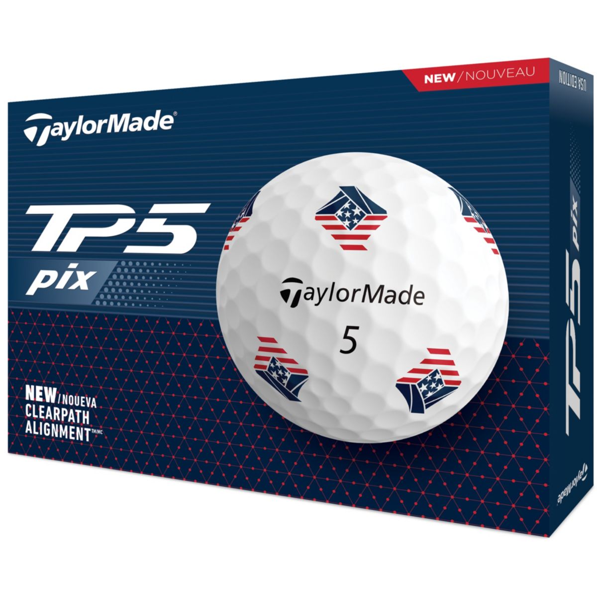 【2ダース24個・未使用・箱付】TP5x pix ホワイト 2024 ゴルフ TaylorMade 2024 TP5X pix 3.0 Golf Balls | Golf Galaxy