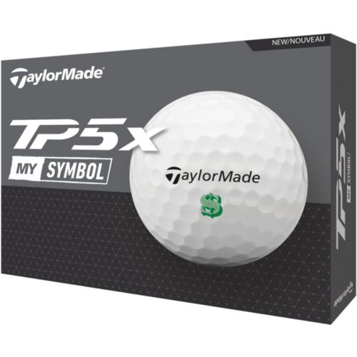 TaylorMade 2024 TP5x MySymbol Clover Golf Balls | Dick's