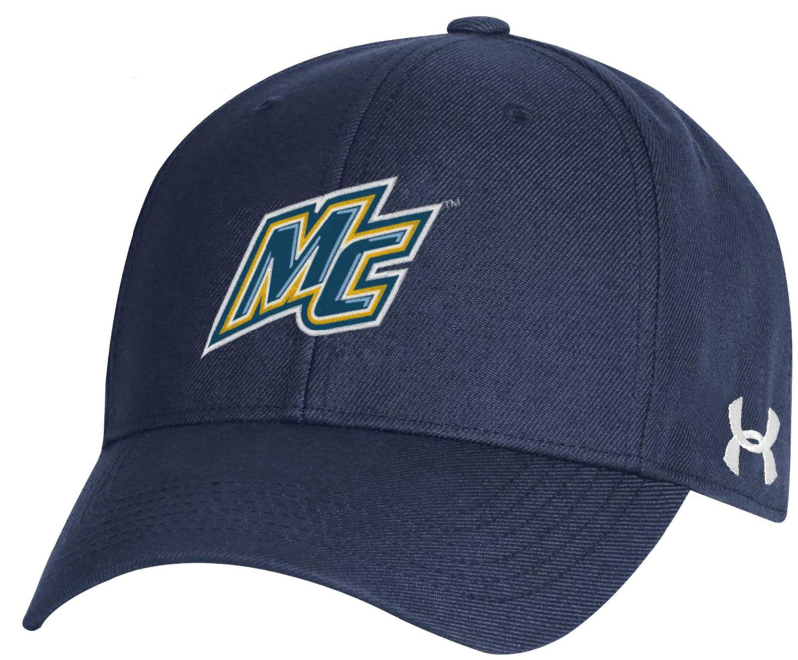 Under Armour Men's Mercyhurst Lakers Navy Adjustable Hat
