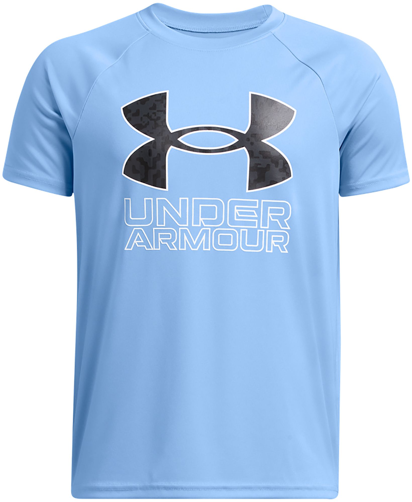 Under Armour Boys' Tech Hybrid Print T-Shirt