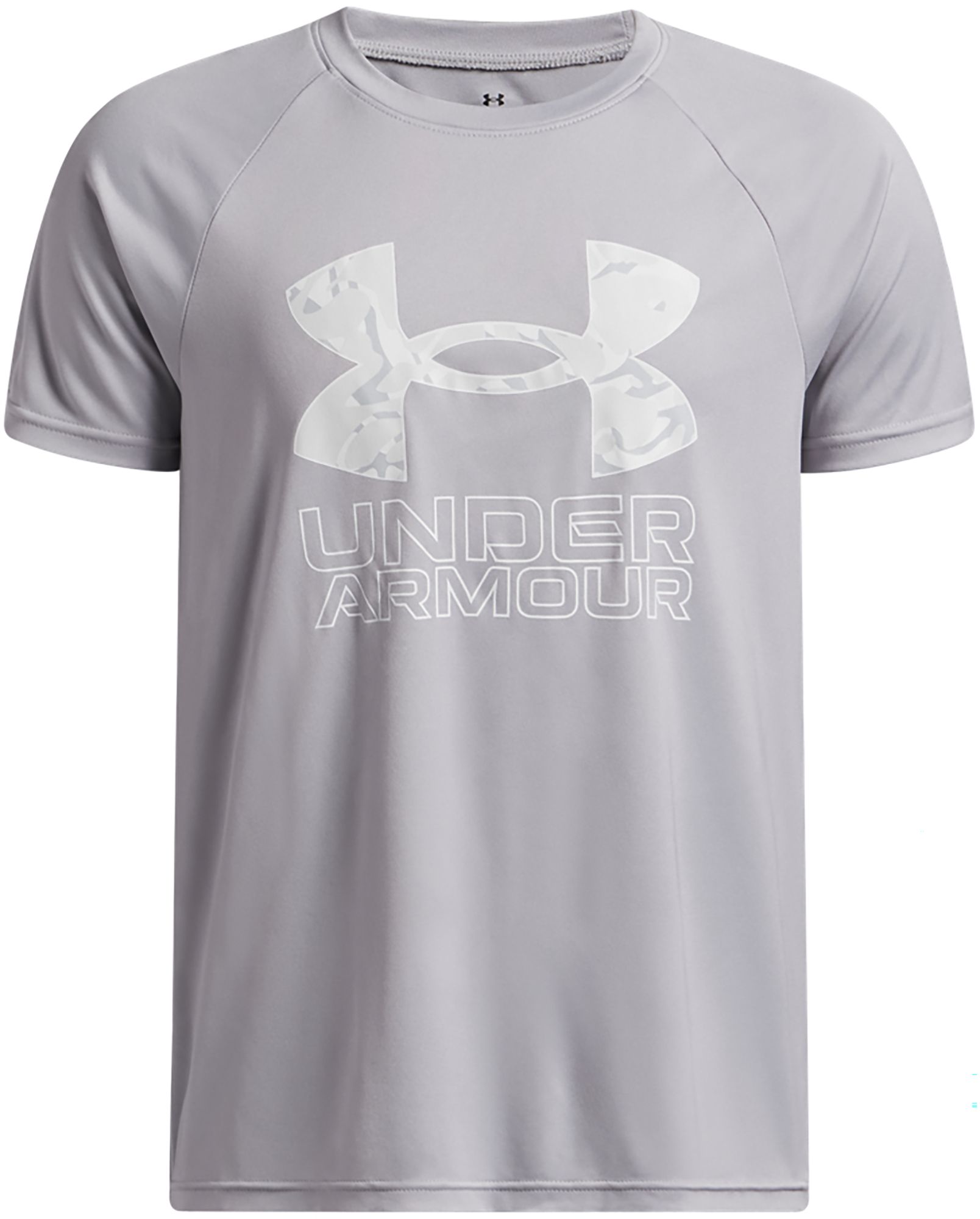Under Armour Boys' Tech Hybrid Print T-Shirt