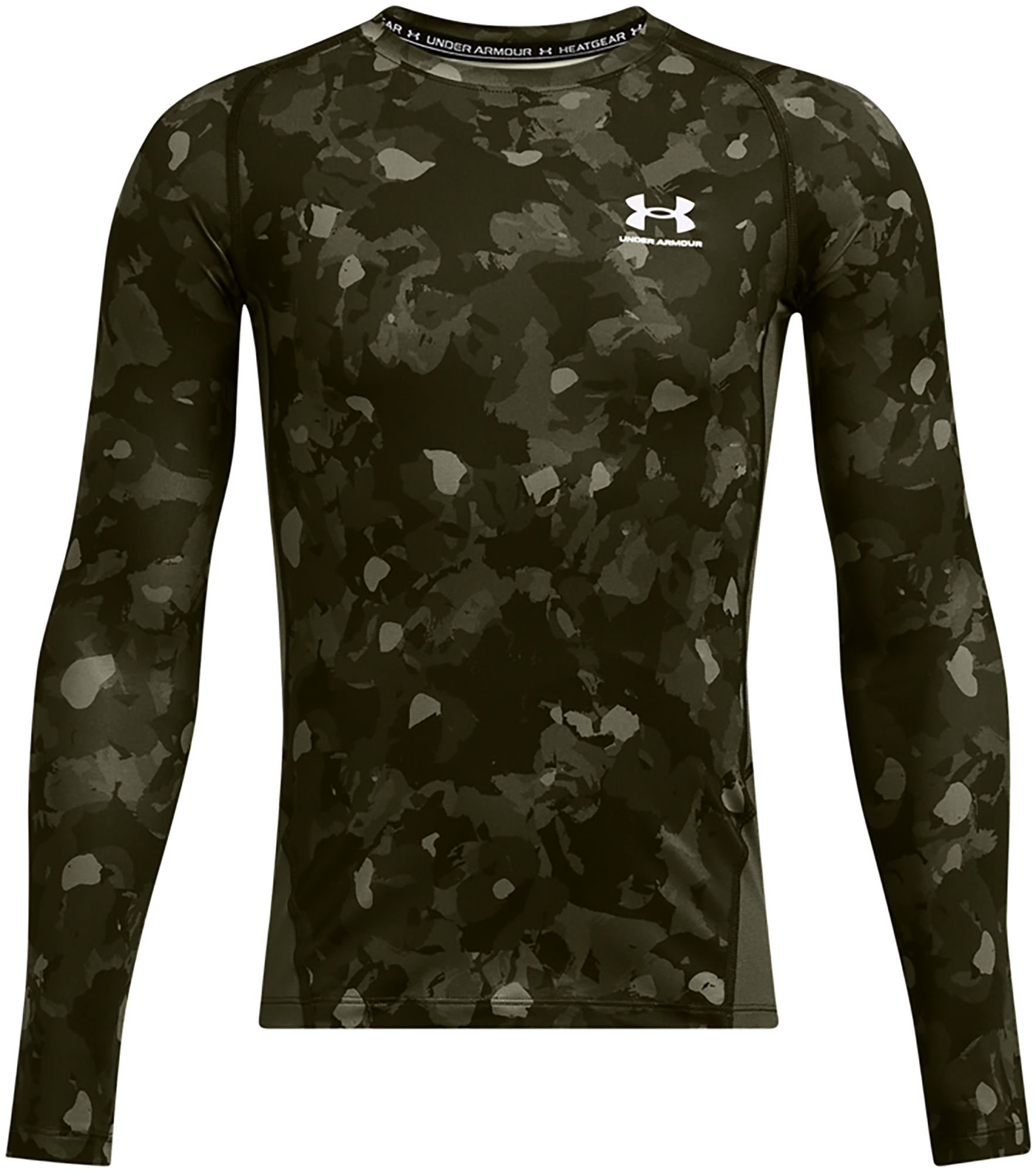 Under Armour Boys' HeatGear Printed Long Sleeve Shirt