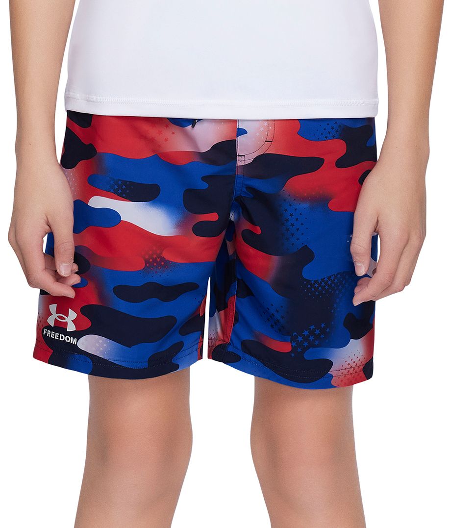 UNDER ARMOUR Boys' USA Street Camo Volley Shorts