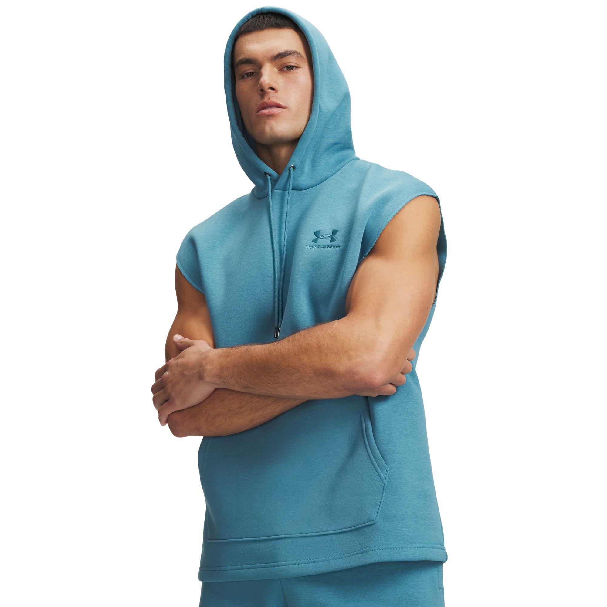 Under Armour Men's Icon Fleece Sleeveless Hoodie