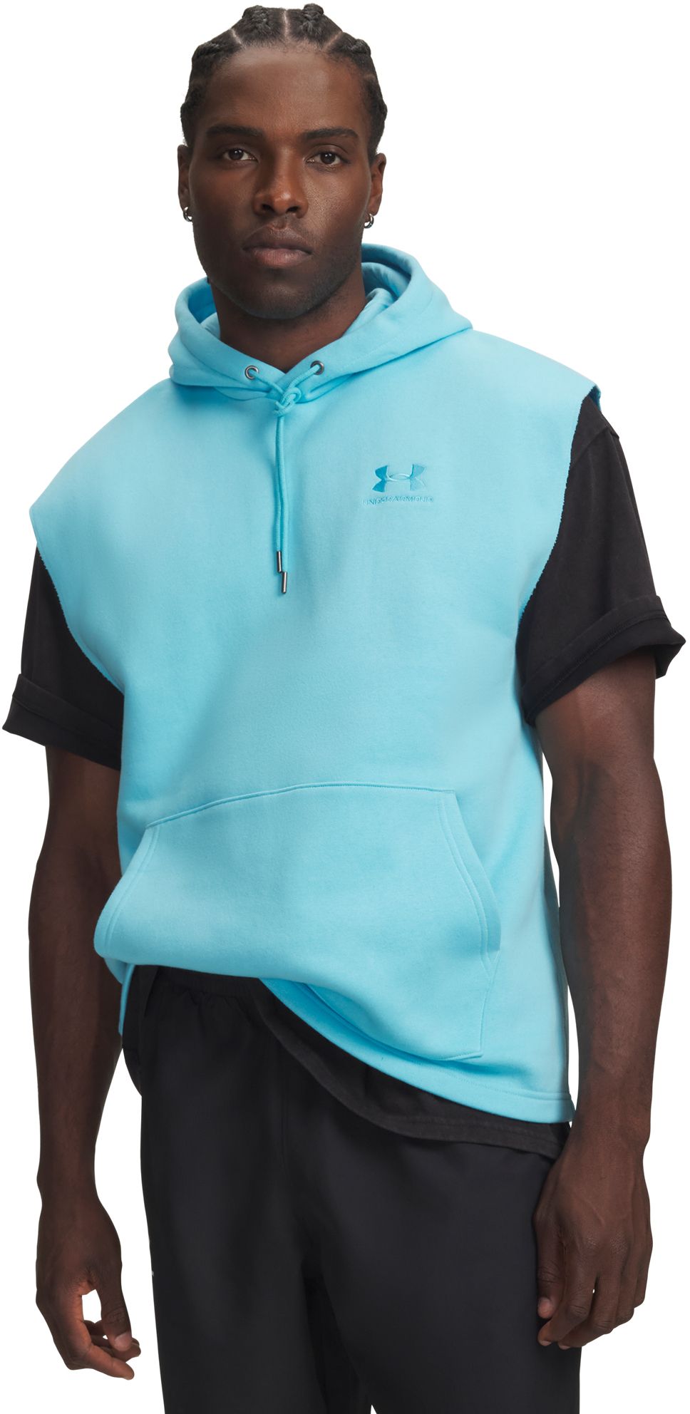 Under Armour Men's Icon Fleece Sleeveless Hoodie