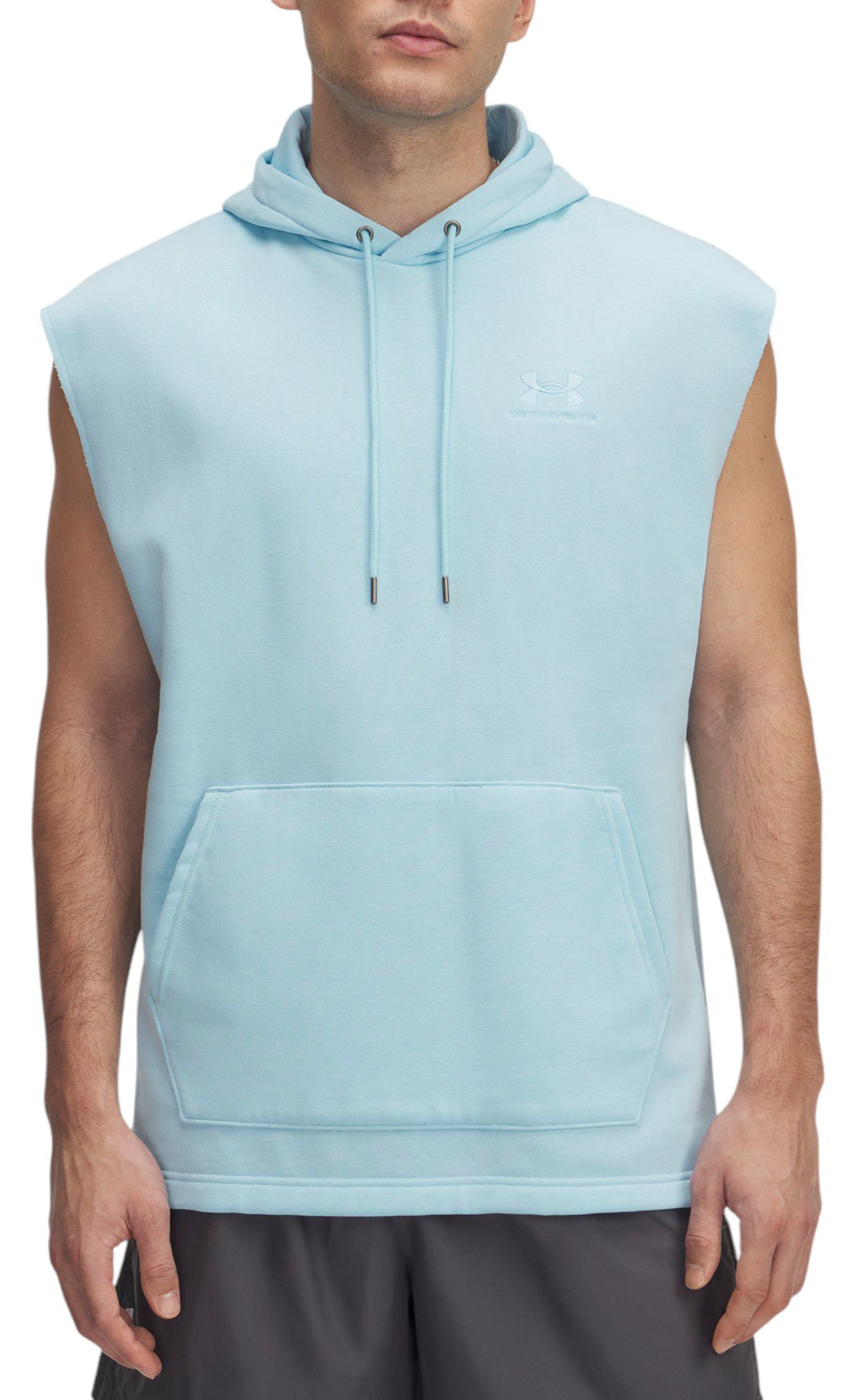 Under Armour Men's Icon Fleece Sleeveless Hoodie