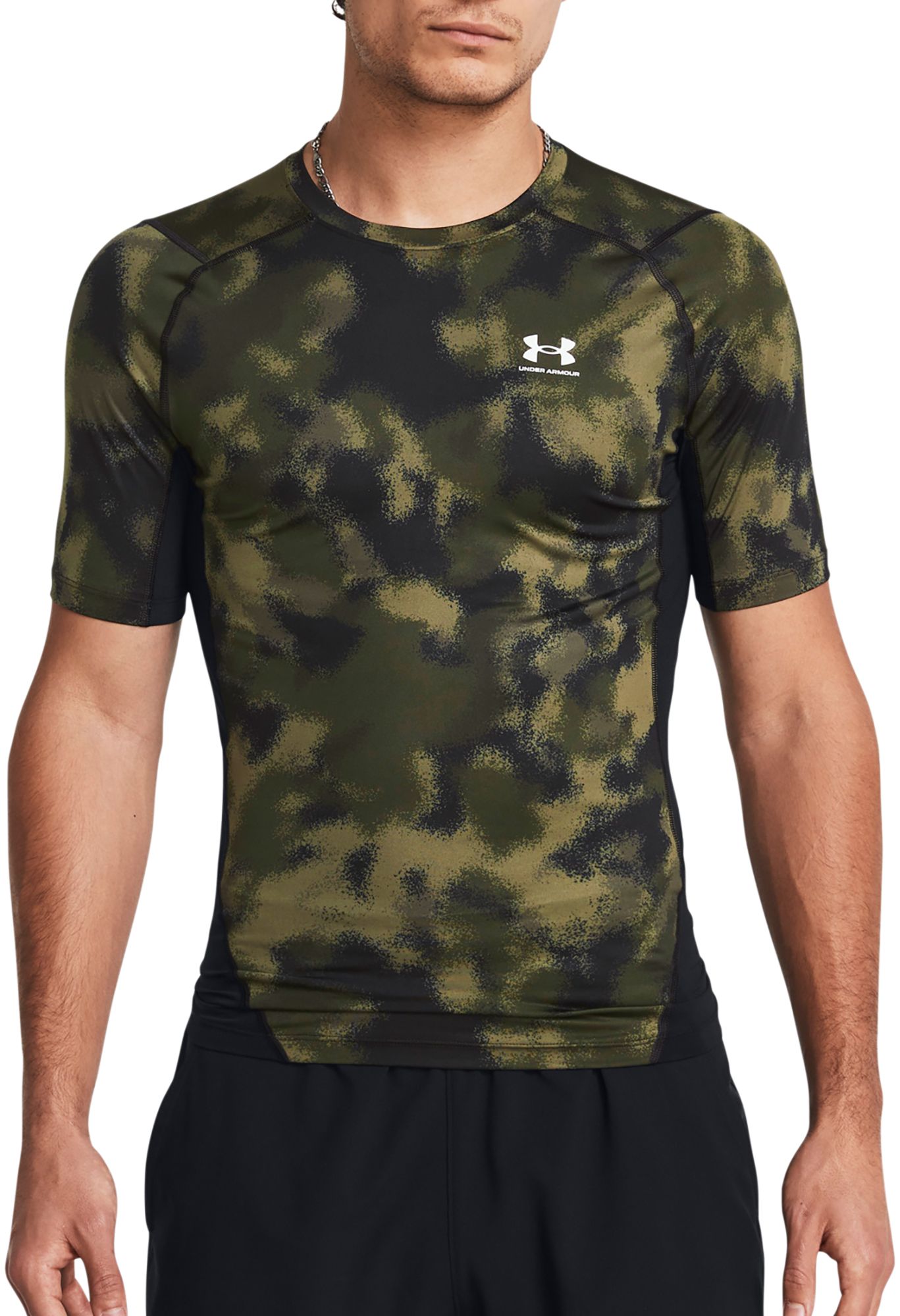 Under Armour Men's HeatGear Armour Printed Short Sleeve Shirt