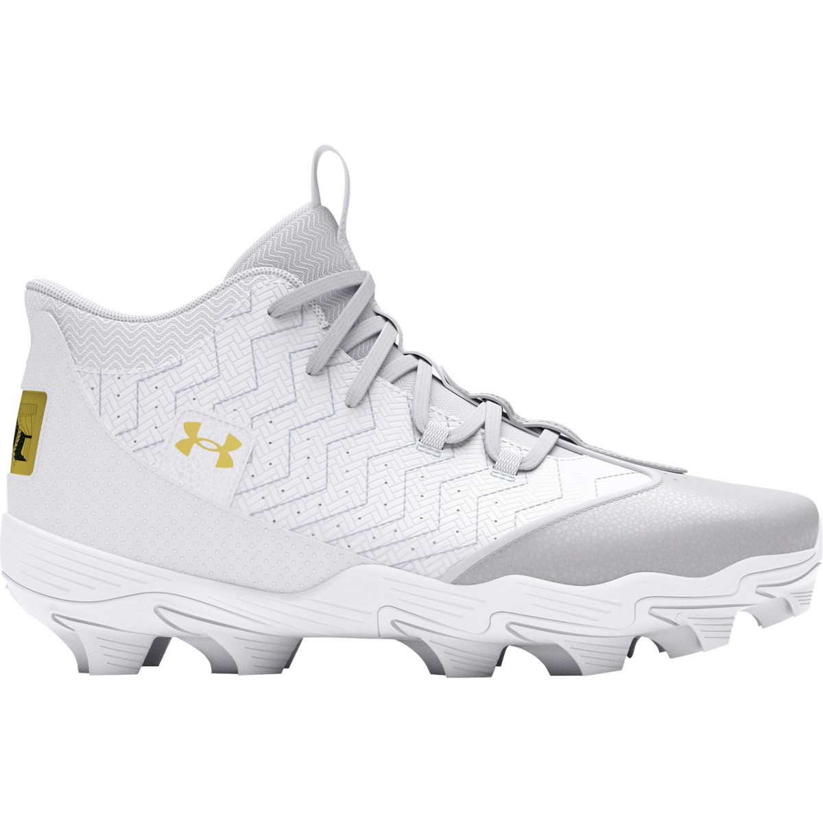 Softball Cleats Huarache Baseball Cleats White And Gold Nike Men's