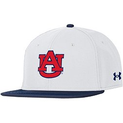 Under Armour Men's Auburn Tigers Blue Vintage A Fitted Hat, XL