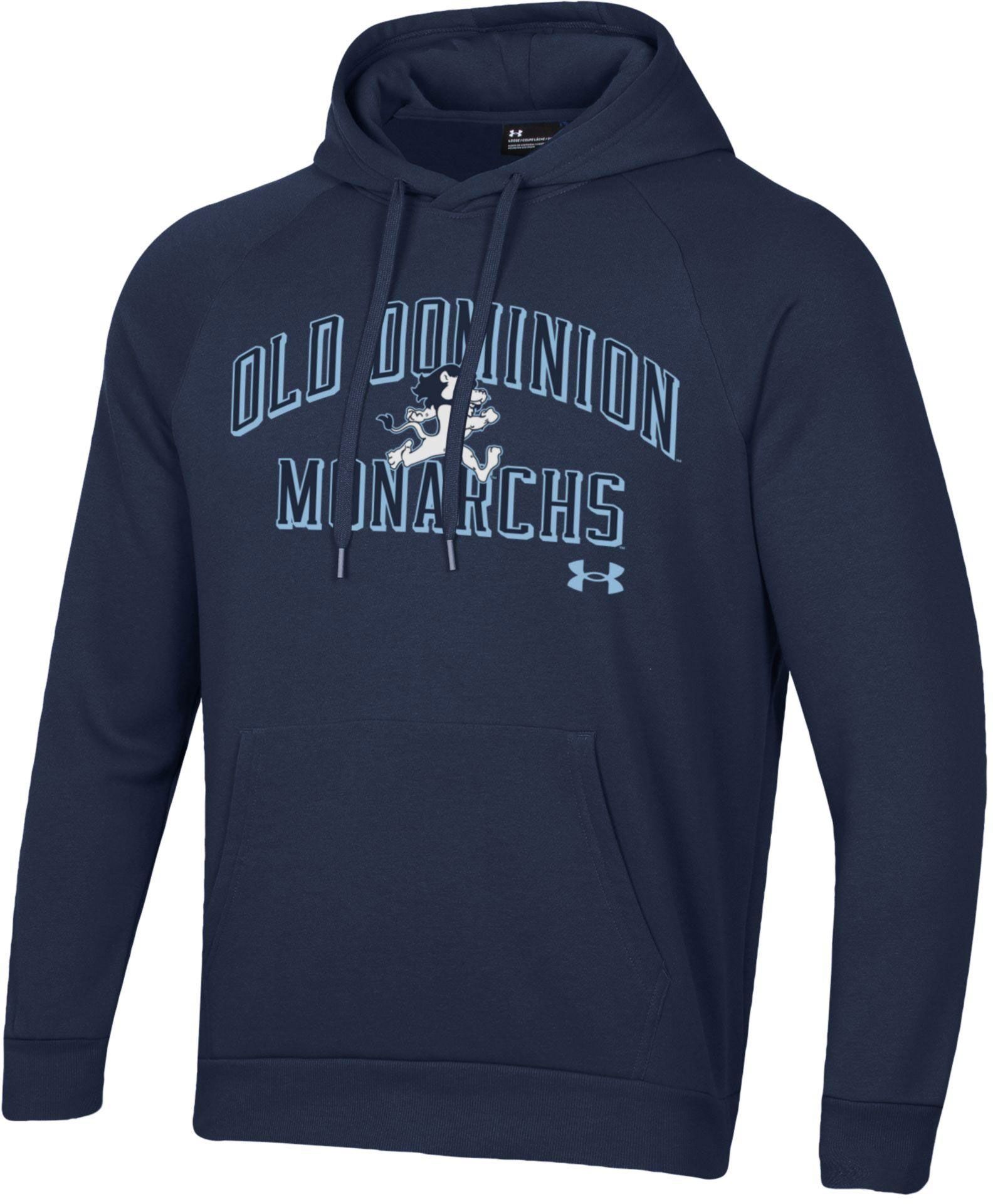 Under Armour Men's Old Dominion Monarchs Navy All Day Fleece Hoodie