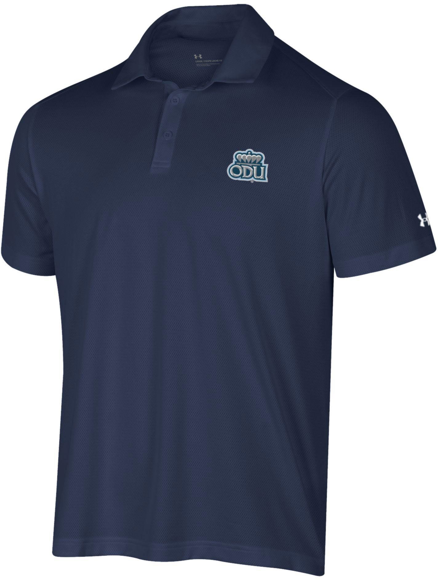 Under Armour Men's Old Dominion Monarchs Navy Tech Polo