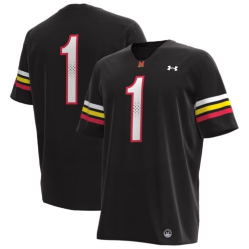 Under Armour Men's Maryland Terrapins Stefon Diggs #1 White