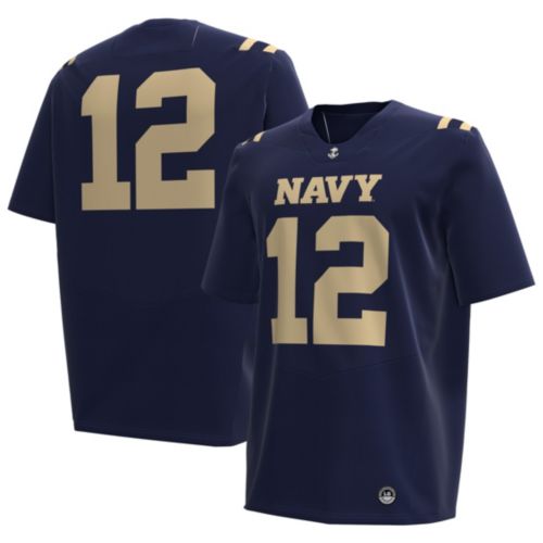 Under Armour Youth Navy Midshipmen Jolly Roger White Replica