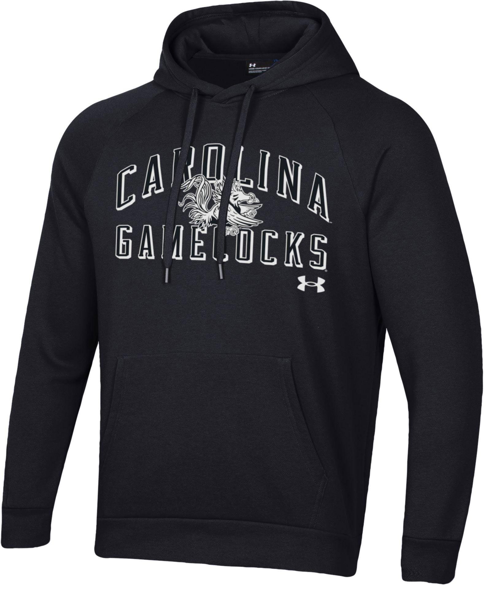 Under Armour Men's South Carolina Gamecocks Black All Day Fleece Hoodie