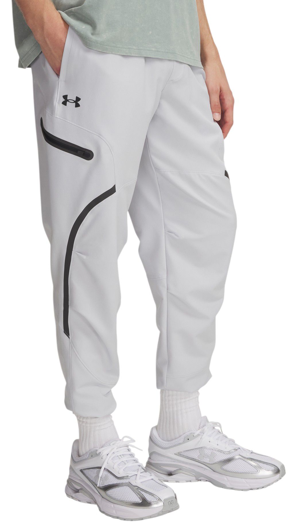 Under Armour Men's Unstoppable Cargo Pants Halo Gray/Black thumbnail