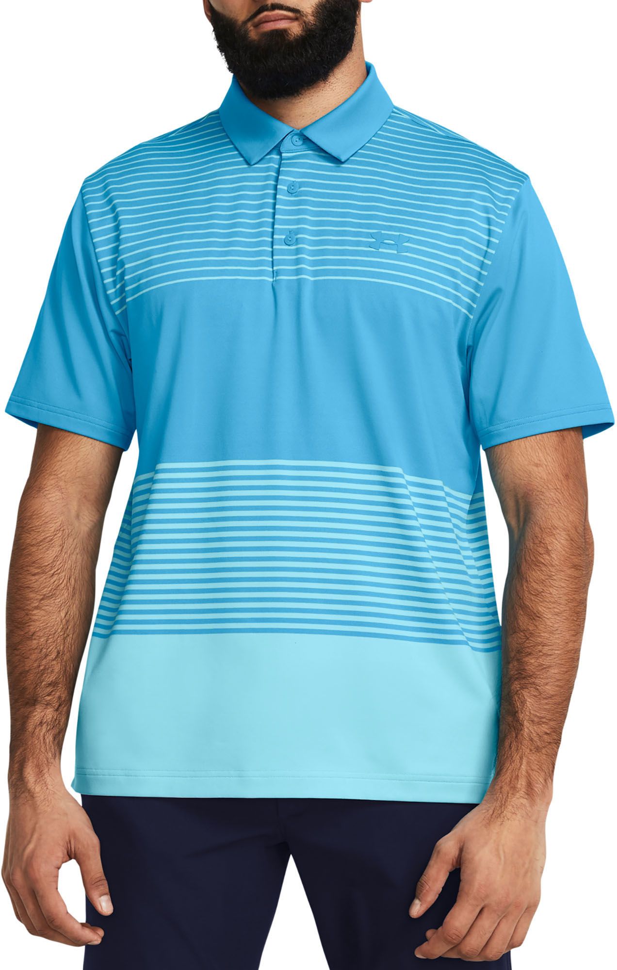 Under Armour Men's Playoff 3.0 Stripe Golf Polo
